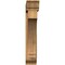 Ekena Millwork Imperial Traditional Rough Sawn Bracket w/ Offset Brace, Western Red Cedar, 8"W x 40"D x 44"H BKT0806X40X44IMP01RWR - alternate 3